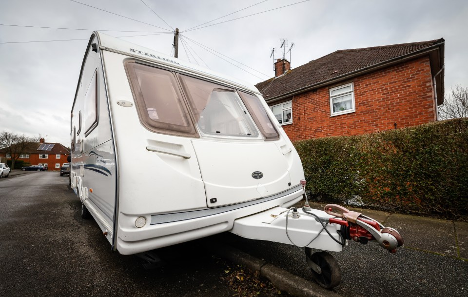 The 36-year-old joiner says he has parked his caravan on the street for years without anyone complaining