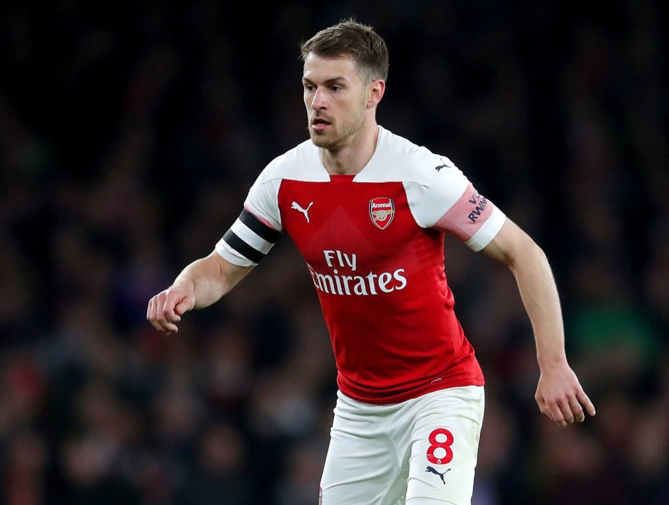 Aaron Ramsey left Arsenal in the summer of 2019