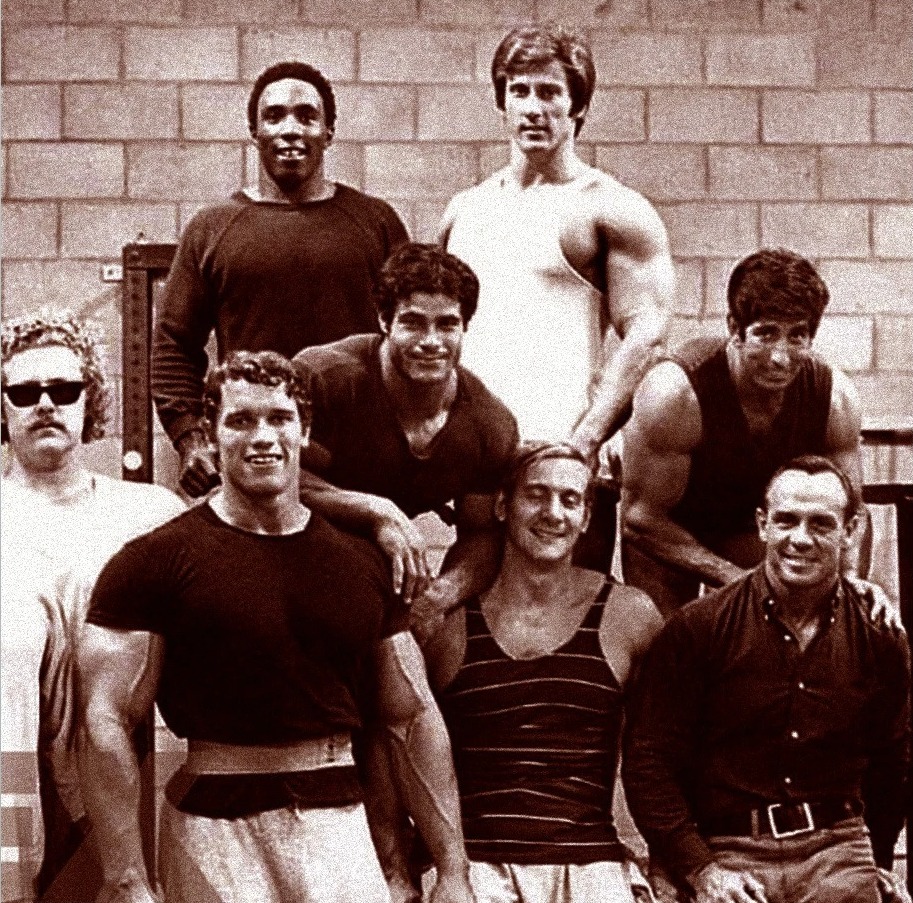 Frank has worked with bodybuilding legends like Arnold Schwarzenegger