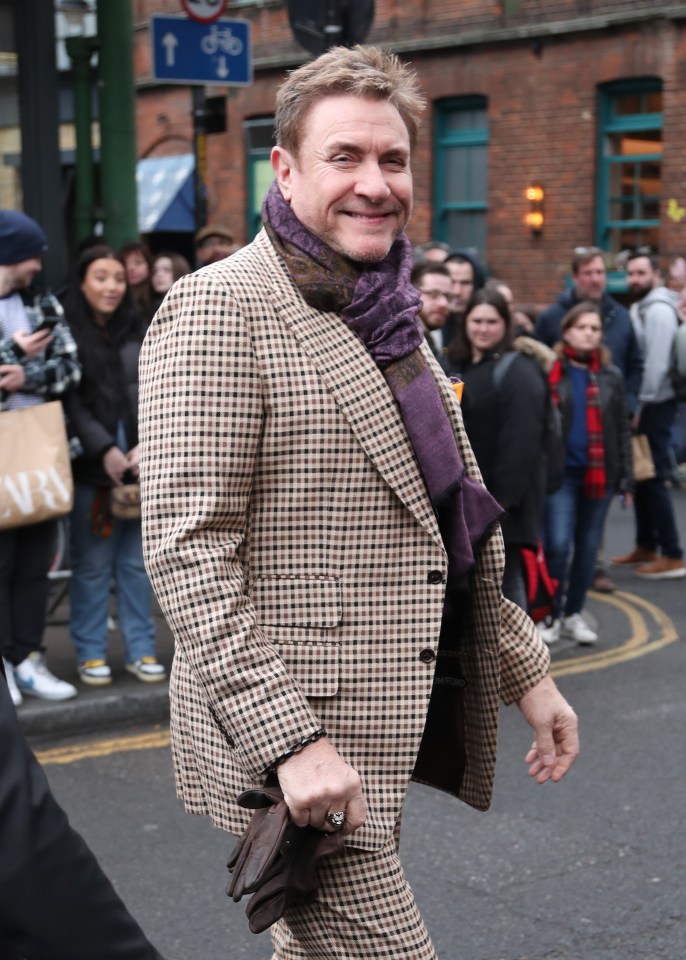 Duran Duran singer Simon Le Bon attended