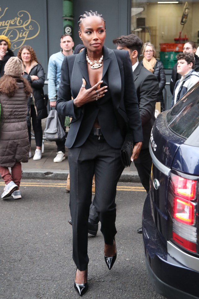 Lorraine Pascale was among the guests