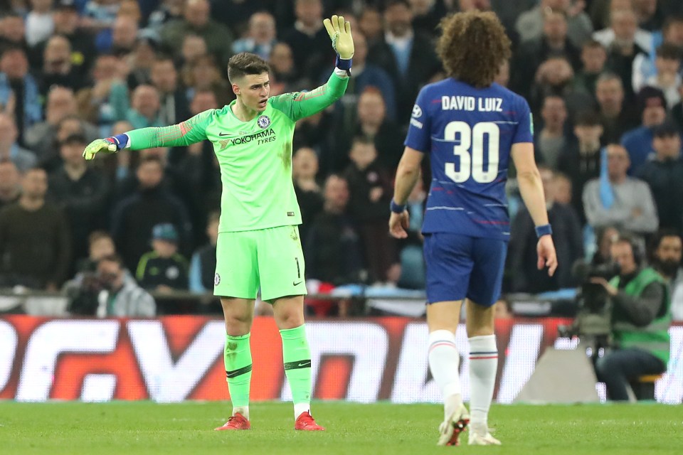 Chelsea keeper Kepa Arrizabalaga refused to come off in the 2019 Carabao Cup final