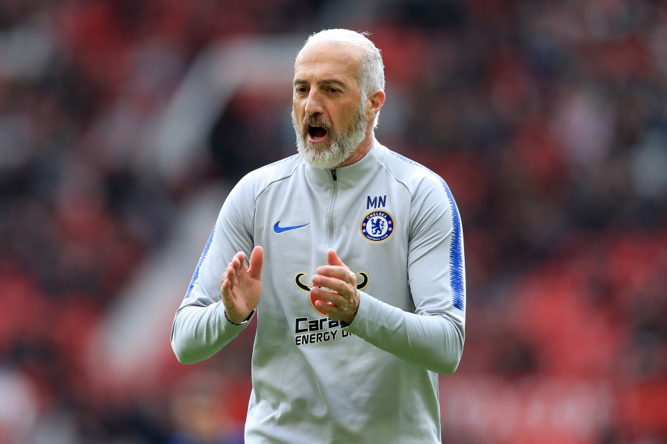 Massimo Nenci was the keeper coach during the 2019 Carabao Cup final