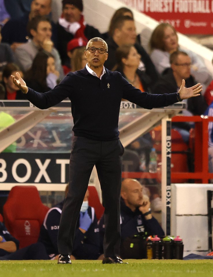 Hughton was sacked by his last team Forest after a year in charge