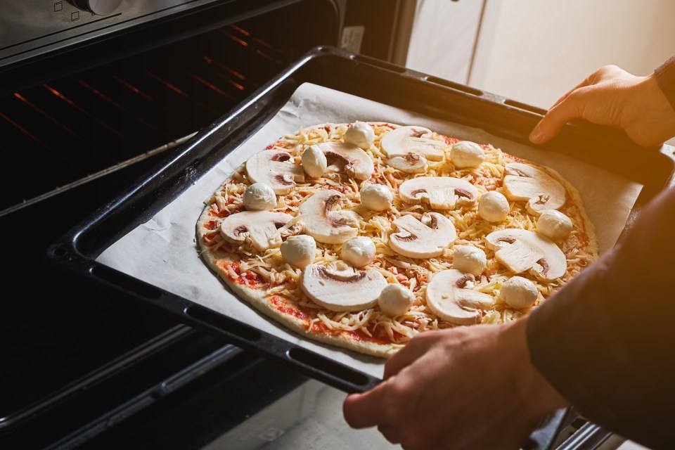 The hotel was serving a frozen oven pizza for three times the price it costs in supermarkets