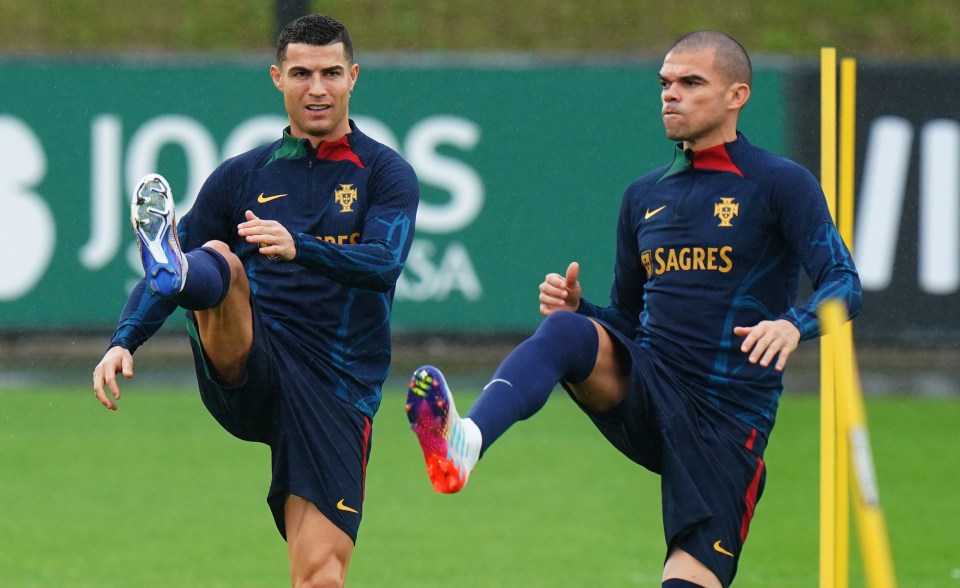 Ronaldo and Pepe are the two most experienced heads in the Portugal national team