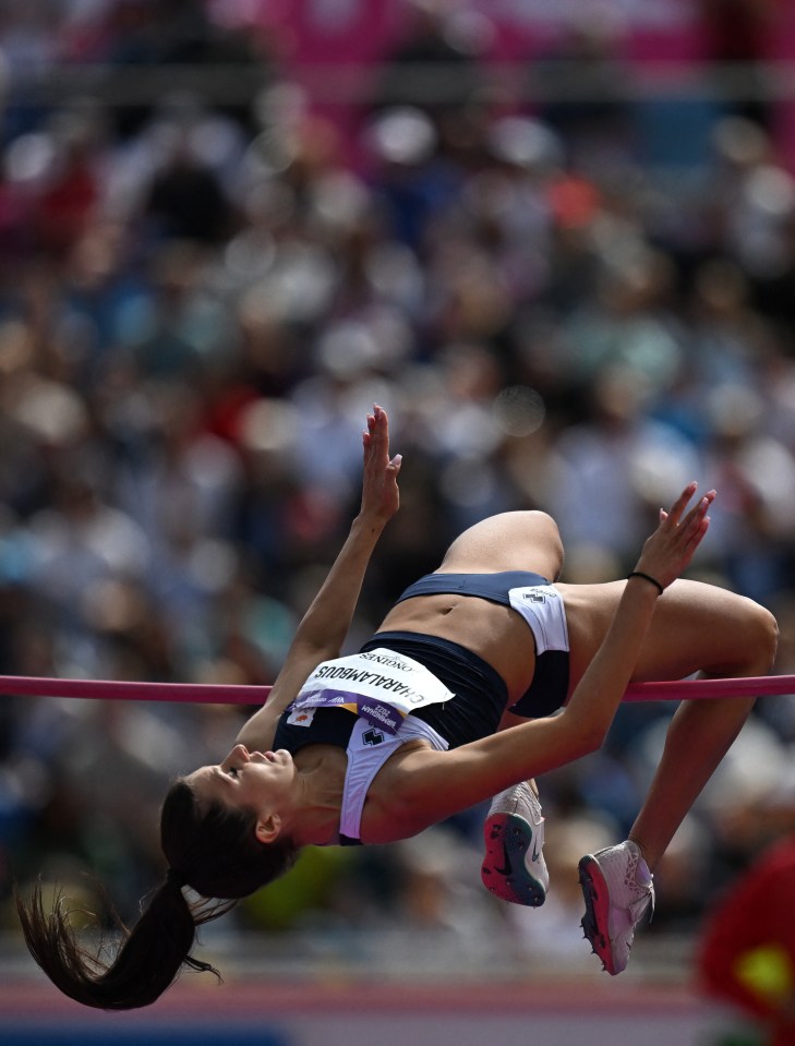 Tanja competed at last year's Commonwealth Games