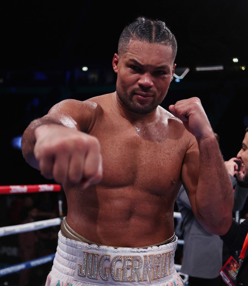 The future is looking bright for Joe Joyce after his victory over Joseph Parker last year