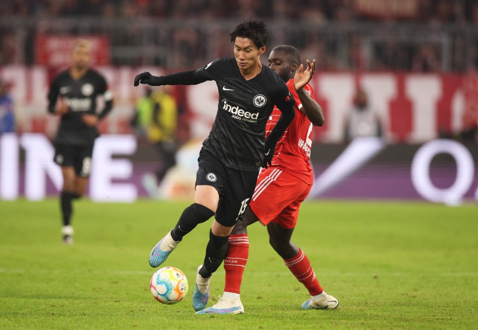 Man Utd enquired about Eintracht Frankfurt man Daichi Kamada