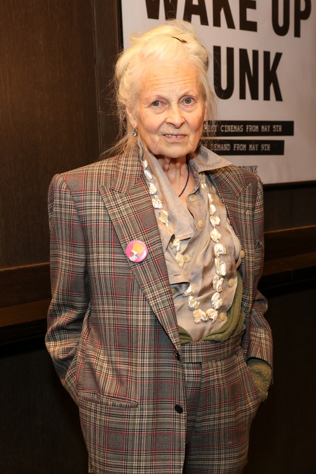 Dame Vivienne Westwood's life was celebrated at a memorial service today