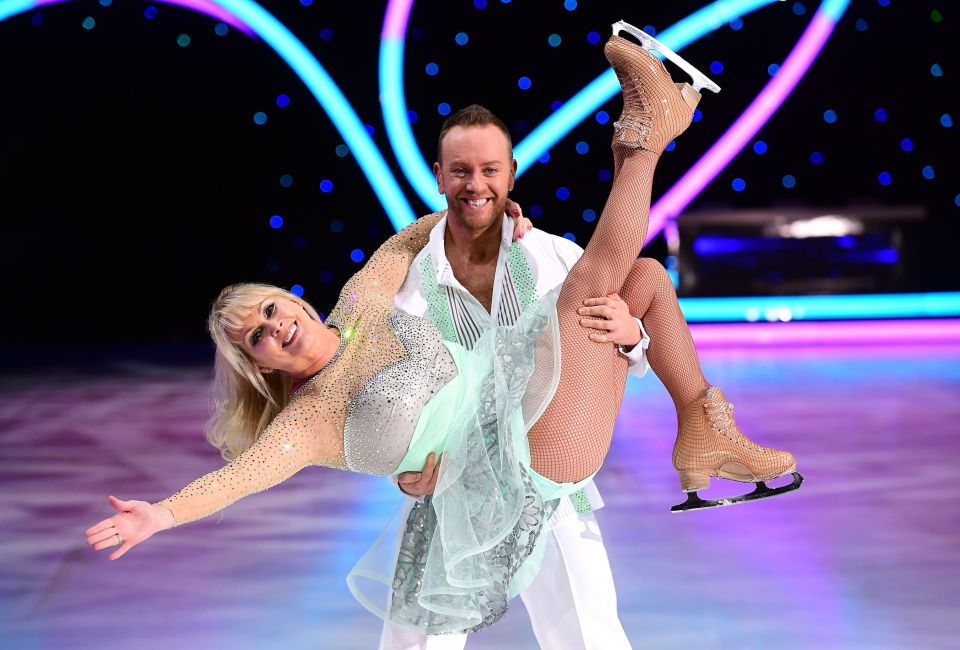 Dan Whiston's pal Cheryl Baker had a cameo appearance on ice last weekend