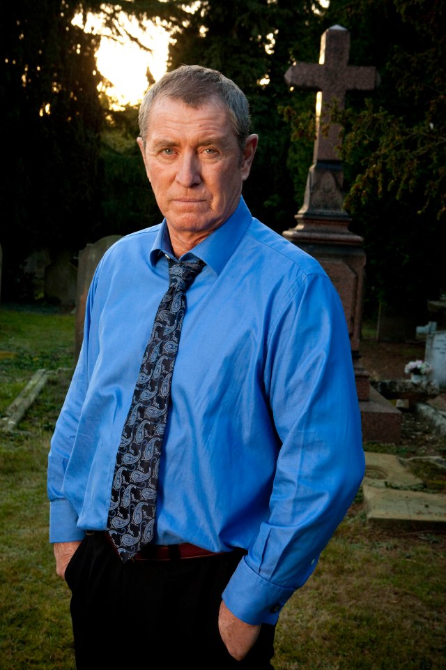 Fans are used to seeing him on Midsomer Murders