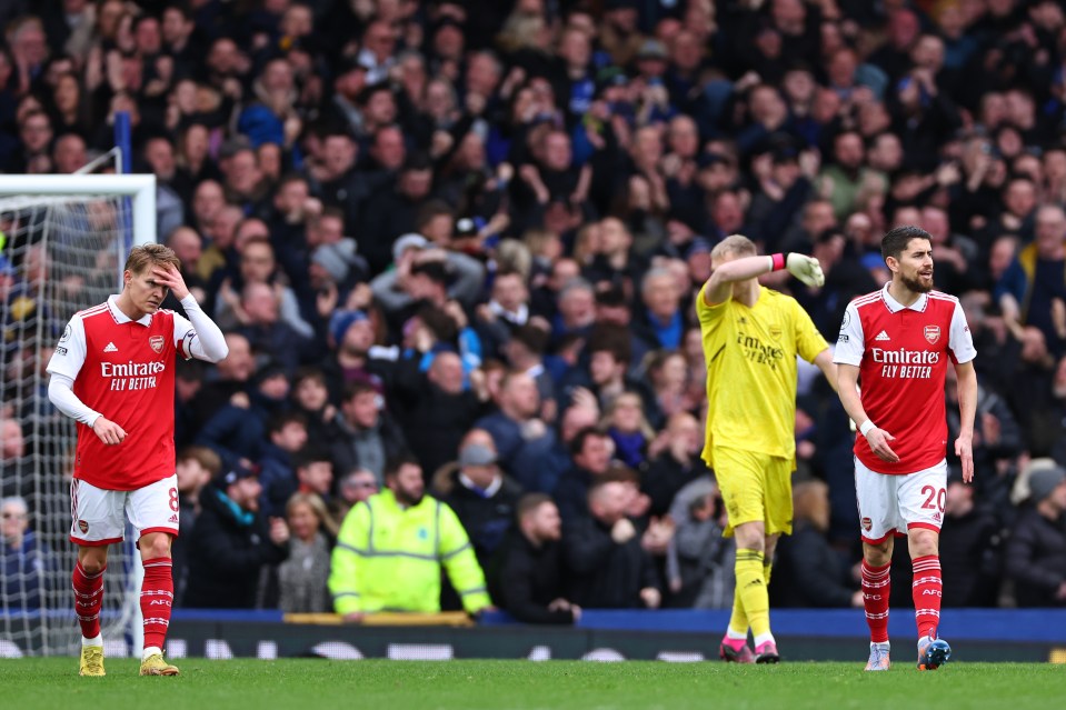 Arsenal dropped points for just the fourth time all season