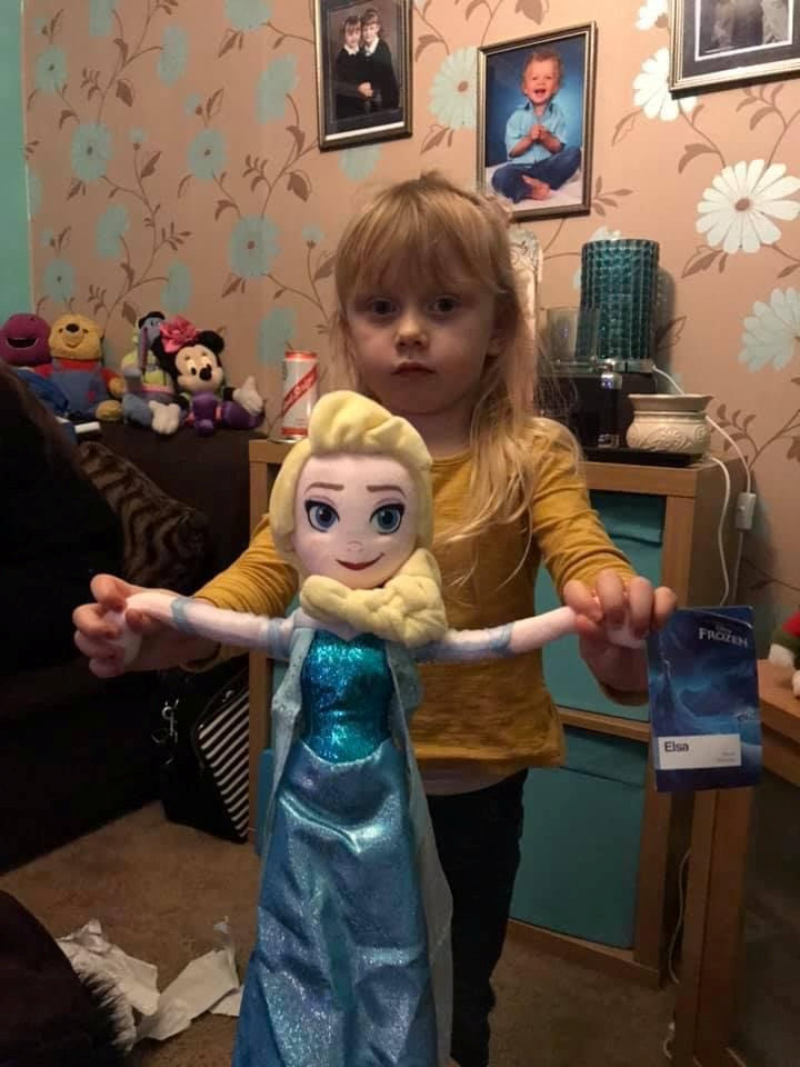 Becky says that Kiara Rose is delighted by all things Disney