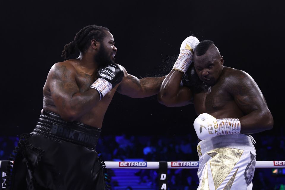 He will be fighting Jermaine Franklin (left) and it will be streamed on DAZN