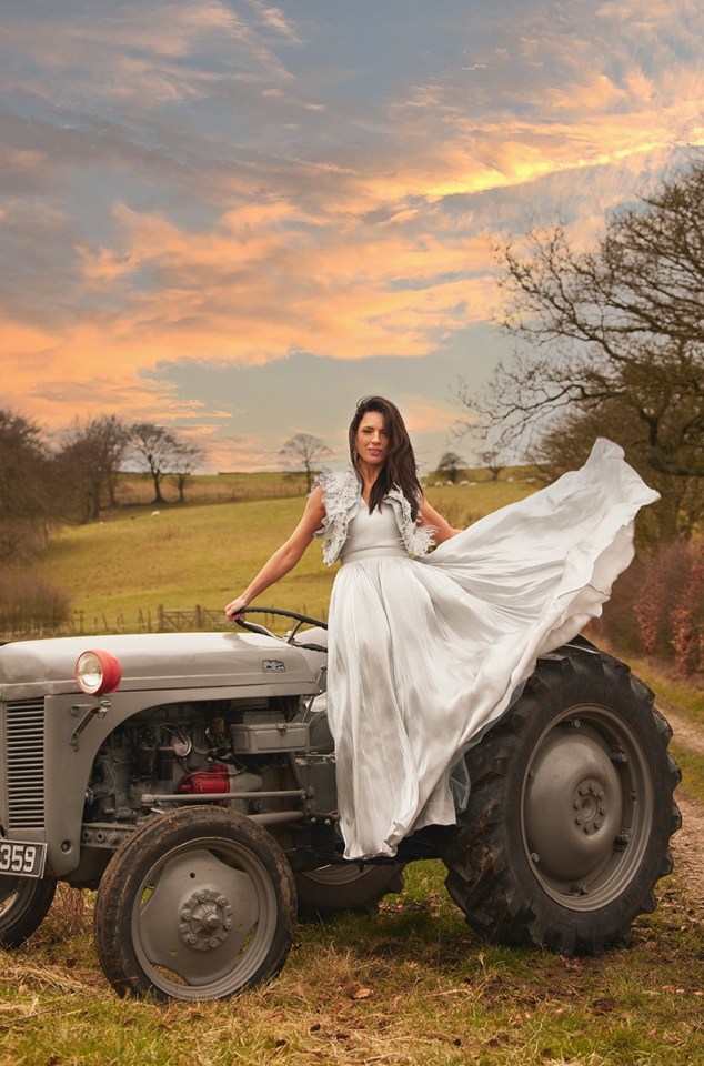 She and Kelvin bought the Peak District farm just before the first lockdown