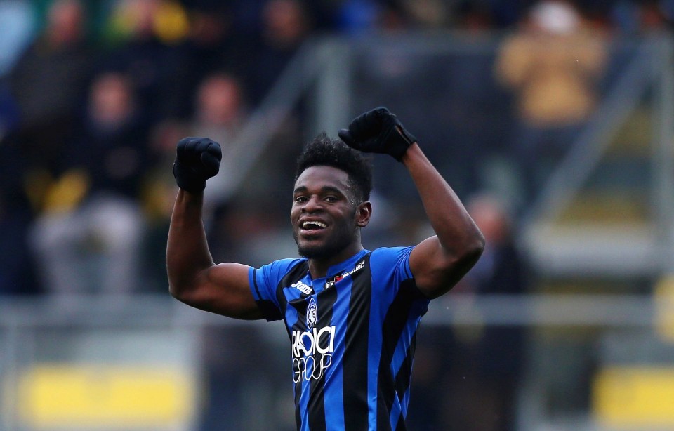 Duvan Zapata scored 23 goals for Atalanta during his loan spell