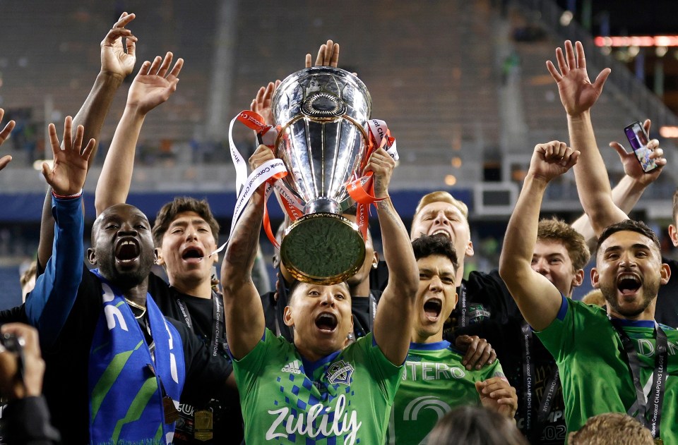 Clubs like Seattle Sounders from the Americas could pose a threat to Europe's elite