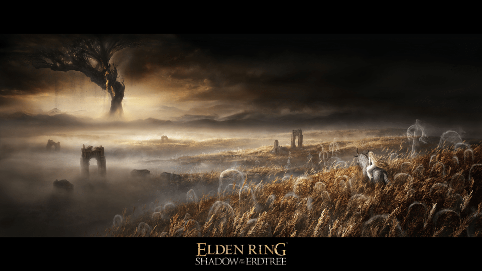 Elden Ring Shadow of the Erdtree announcement artwork