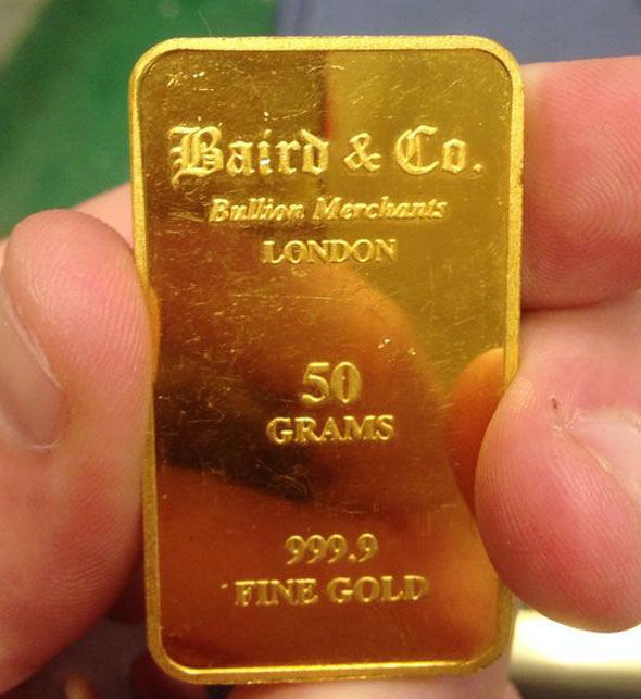 The gang hauled in £26million-worth of gold bullion during a raid at the  Brink’s-Mat high-security depot