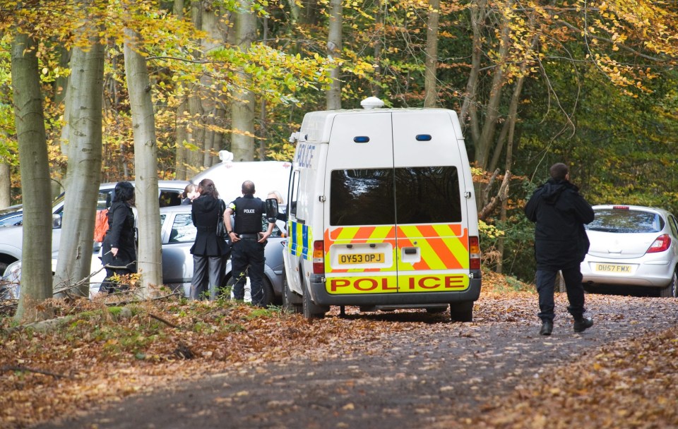 Police searching Windsor Great Park, where Joanna was found dead