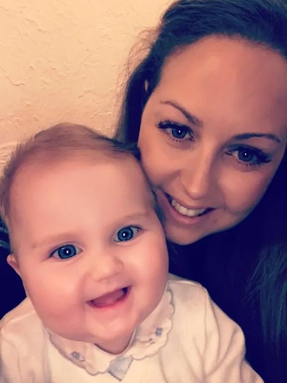 Lynsey Gregory, 38, found strange lumps and bumps on her body, she is pictured above with her daughter Tilly