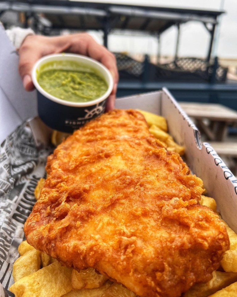 The fish and chips at Fisherman’s Bay have been ranked among the top ten in the country