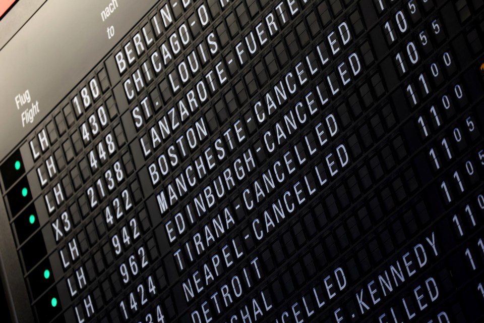 Morning flights are less likely to be cancelled according to travel experts