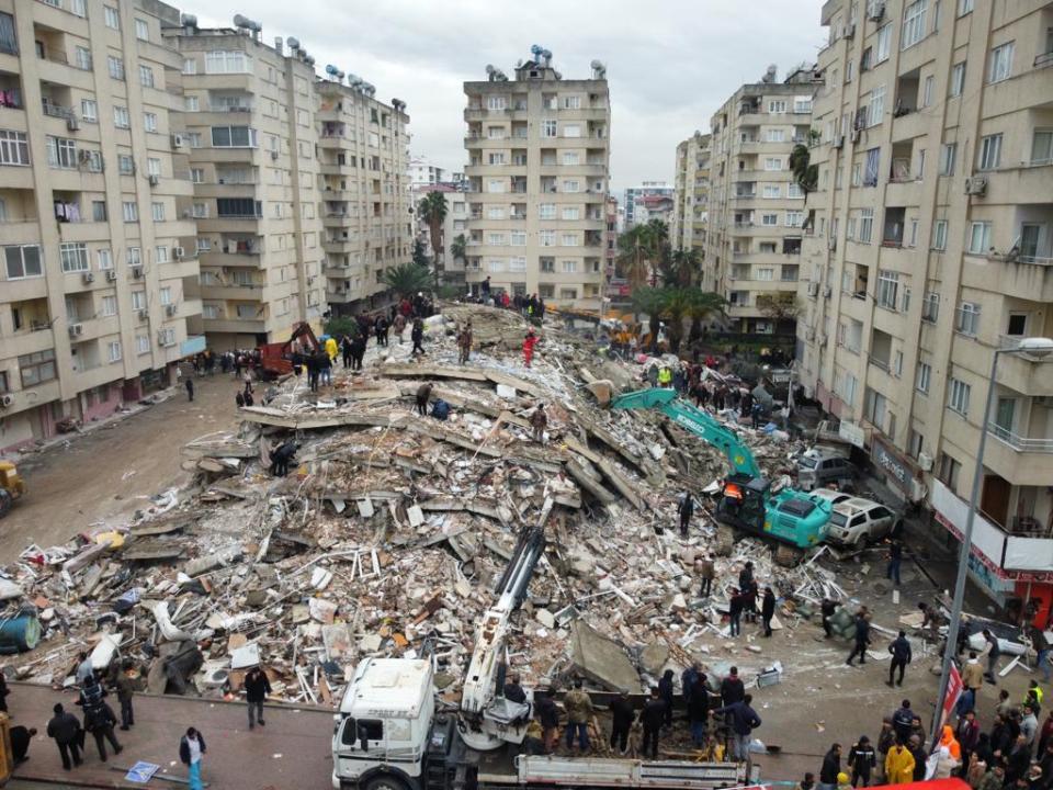 The scenes from Turkey and Syria are heartbreaking - with apartment blocked felled and families crushed as they slept