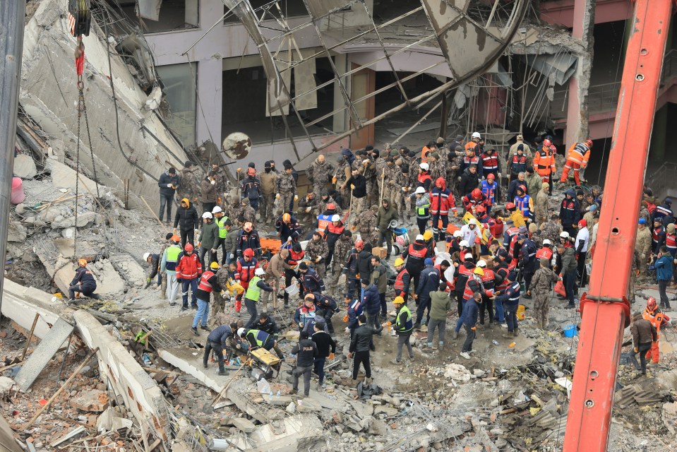 Search and rescue efforts continue after the disaster quake