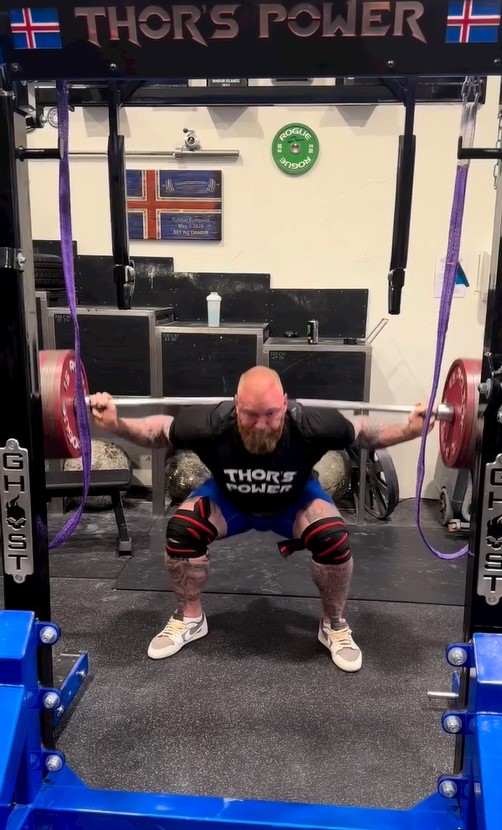 The Mountain has revealed his goals for 2023 and 2024