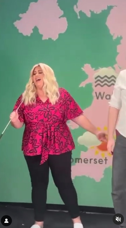 Gemma Collins busted out her singing skills