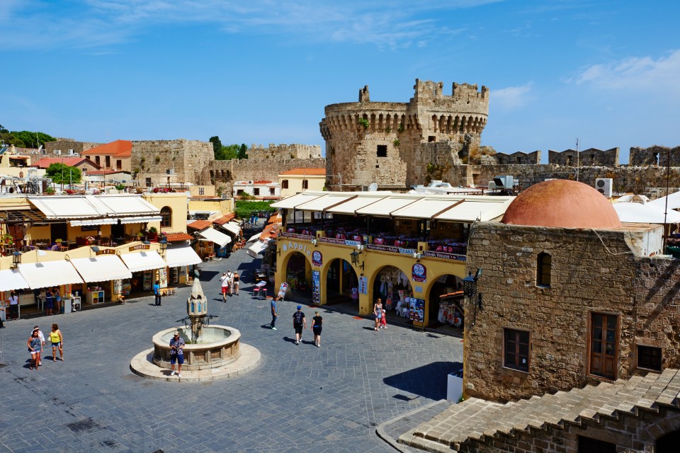 Rhodes, Greece bagged the top spot for underrated city breaks