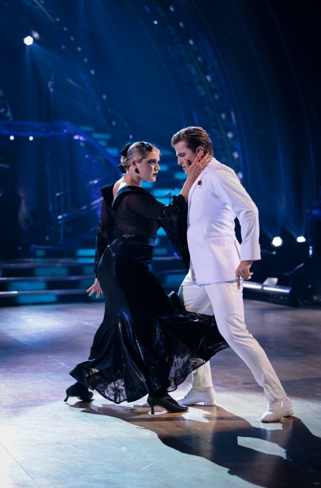 The star took to the Strictly dancefloor in 2021 with partner Nikita Kuzmin