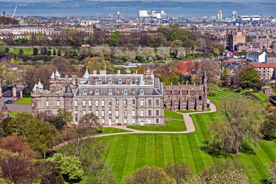 It was built by James IV between 1501 and 1505 next to the ruins of Holyrood Abbey