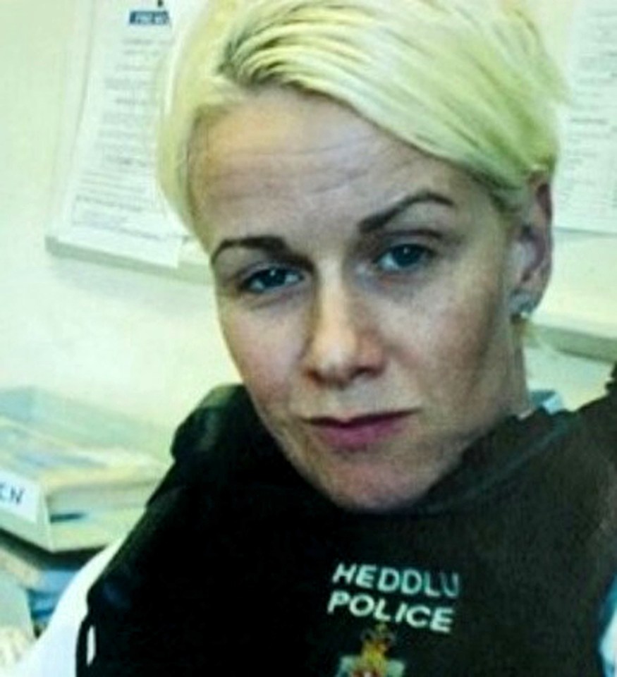 Jill while working for police in Wales