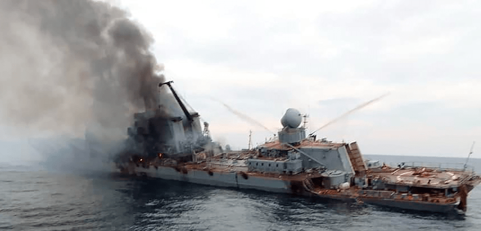 Putin's flagship the Moskva was sunk in one of the most embarrassing moment of the war for Russia.