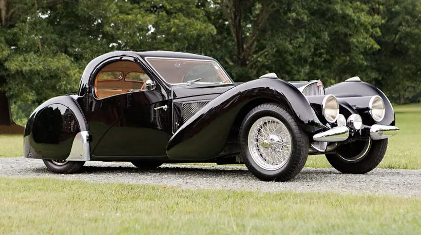 The Bugatti was snapped up for just under £9million