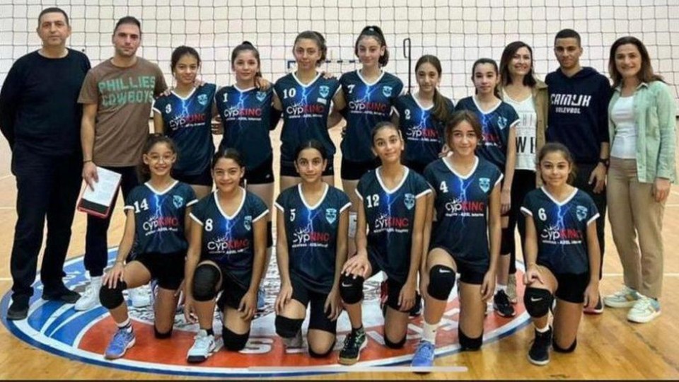 Members of the girls’ volleyball team from Famagusta Turkish Maarif College remain missing