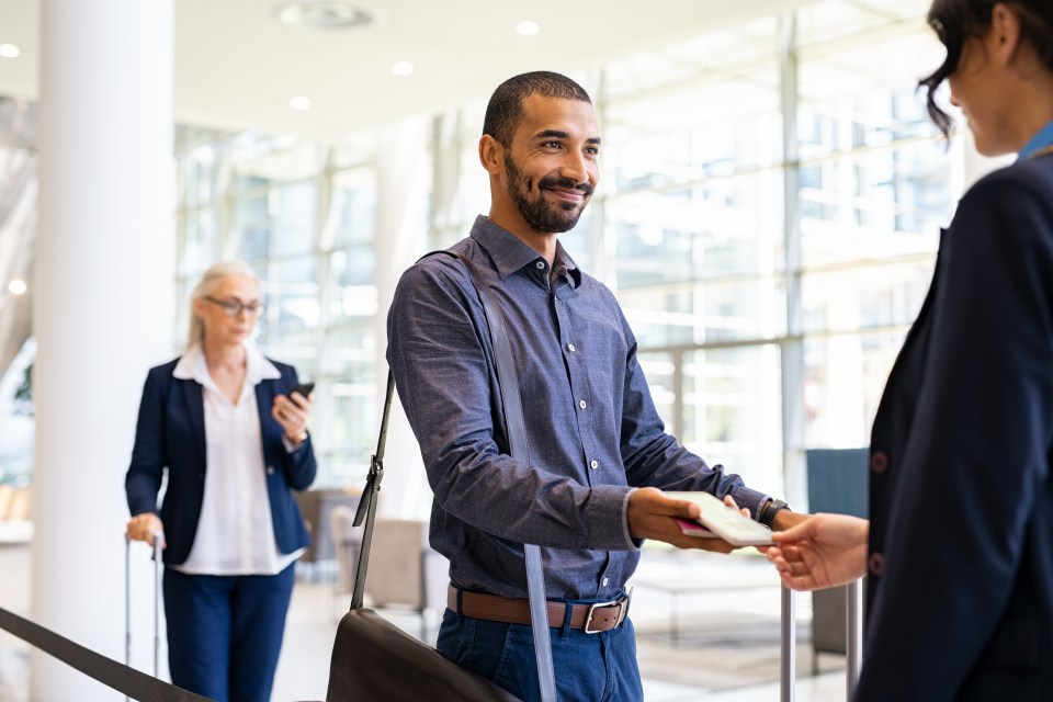 Sometimes passengers end up on the wrong flight - we need to check passes