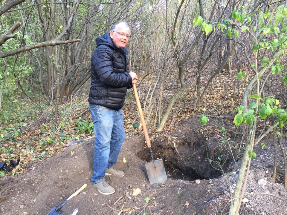 Jan Glazewski went searching for his family's buried treasure after 80 years