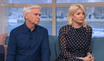 Phillip Schofield and Holly Willoughby consoled their co-star and friend