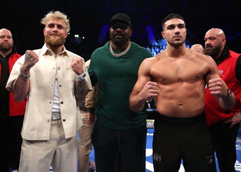 Jake Paul and Tommy Fury will go head-to-head in Saudi Arabia on Sunday