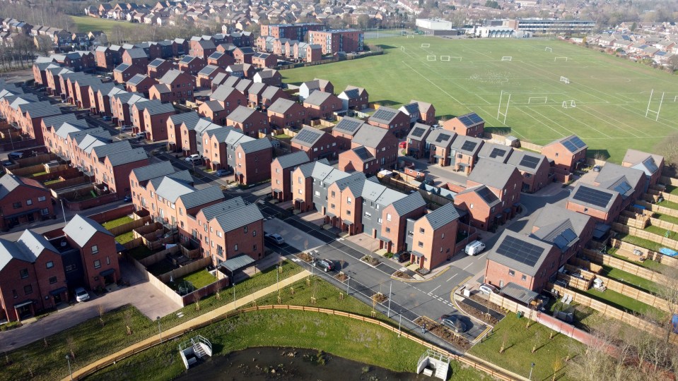 The £34million Marches estate in Wolverhampton.