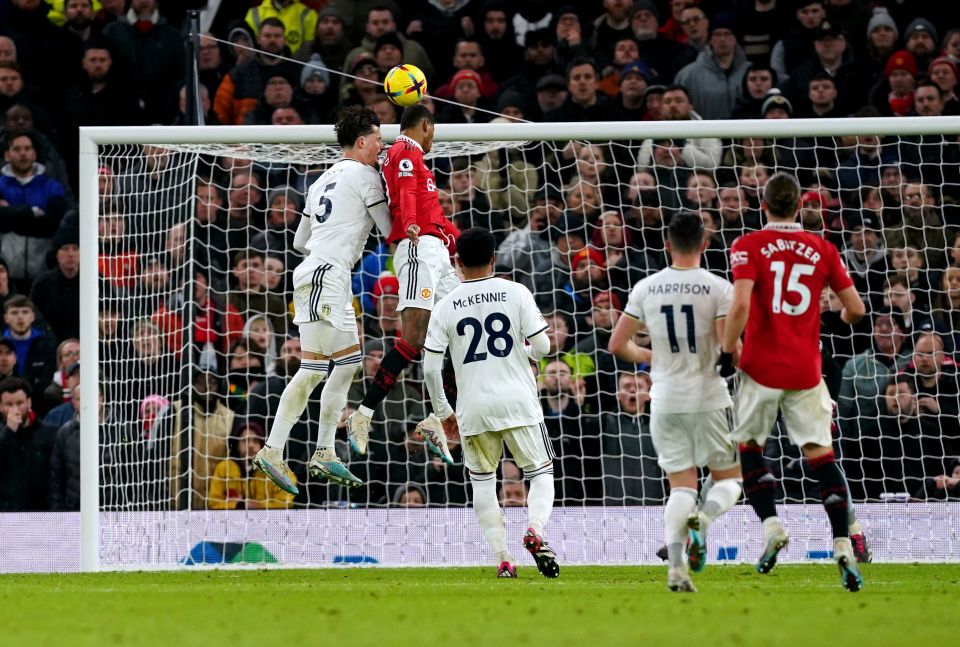 Marcus Rashford set the tone for a comeback with an expert header