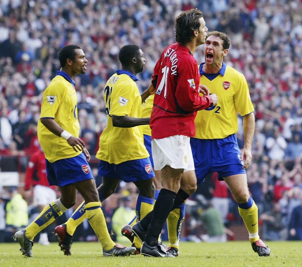 Martin Keown was one of many Arsenal legends Grimandi shared a pitch with