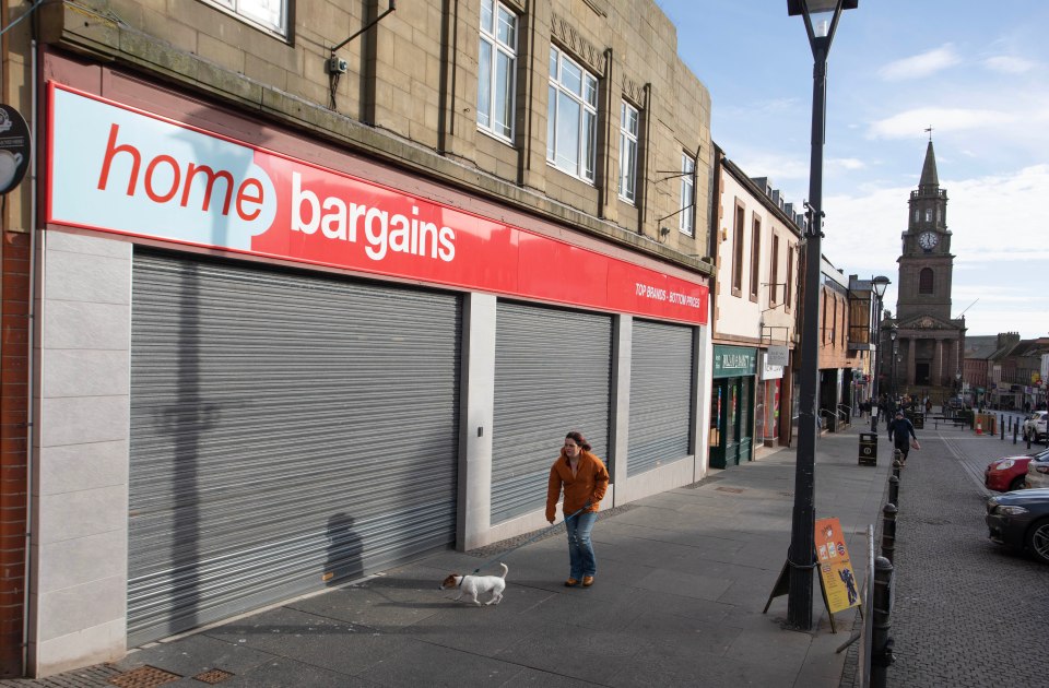 Home Bargains was the latest high street store to close up shop