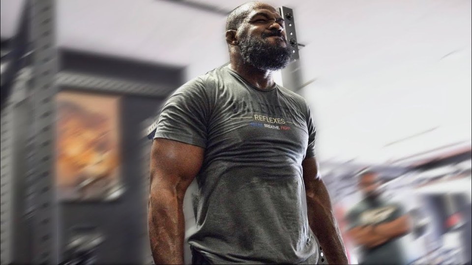 Former light-heavyweight champ Jon Jones is no longer as lean and mean as he once was