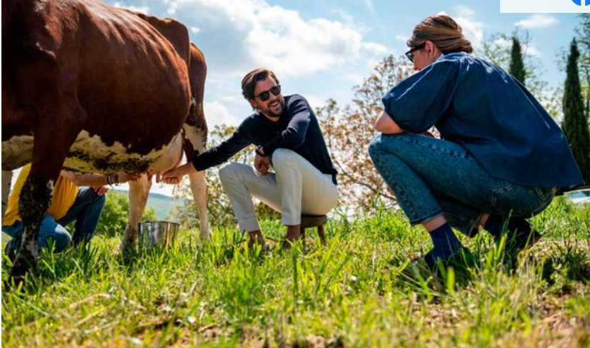 In the first episode Jack joins Italian presenter, Chiara Maci for a tour around Tuscany