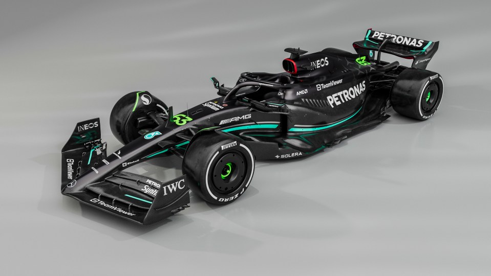 Mercedes have launched their new W14 car